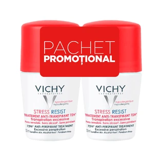 Антиперспірант Vichy Stress-Resist Package Roll-On 72H, 2 шт. по 50 мл