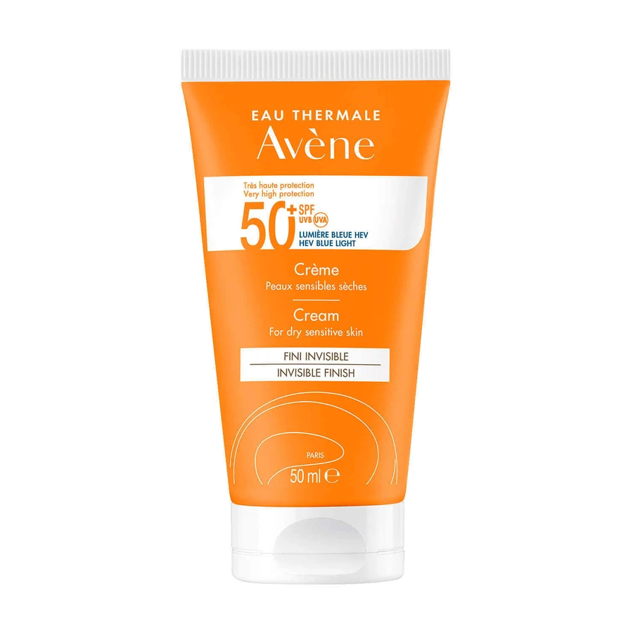 Avene Sun, защитный крем для лица, сухая и болезненная кожа, SPF 50+, 50 мл: цены и характеристики