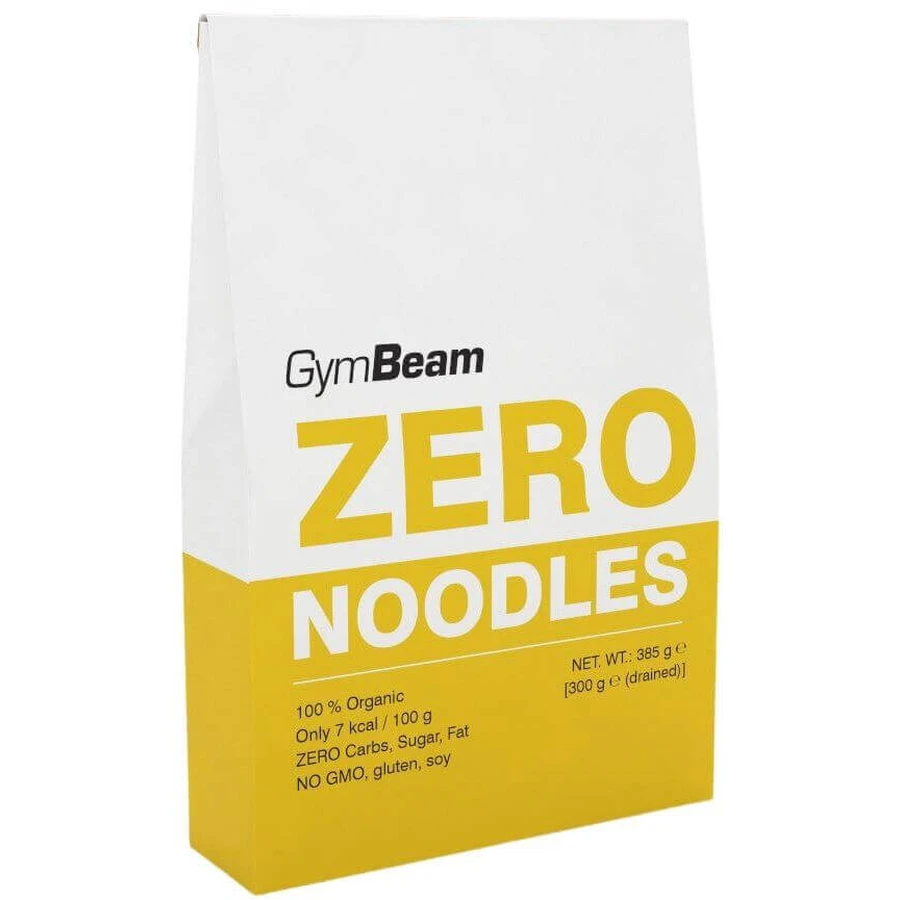 Локшина GymBeam BIO Zero 385 г: ціни та характеристики