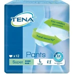 TENA PANTS SUPER LARGE 1×12 шт, еластичні поглинаючі трусики, поглинання 2010 мл, обхват стегон 100-135 см: ціни та характеристики