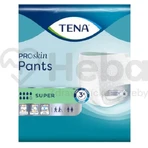 TENA PANTS SUPER LARGE 1×12 шт, еластичні поглинаючі трусики, поглинання 2010 мл, обхват стегон 100-135 см: ціни та характеристики