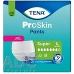 TENA PANTS SUPER LARGE 1×12 шт, еластичні поглинаючі трусики, поглинання 2010 мл, обхват стегон 100-135 см: ціни та характеристики