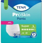 TENA PANTS SUPER LARGE 1×12 шт, еластичні поглинаючі трусики, поглинання 2010 мл, обхват стегон 100-135 см: ціни та характеристики