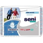 Seni ACTIVE Medium 2 1×10 шт, утягивающие брюки, талия 80-110 см: цены и характеристики