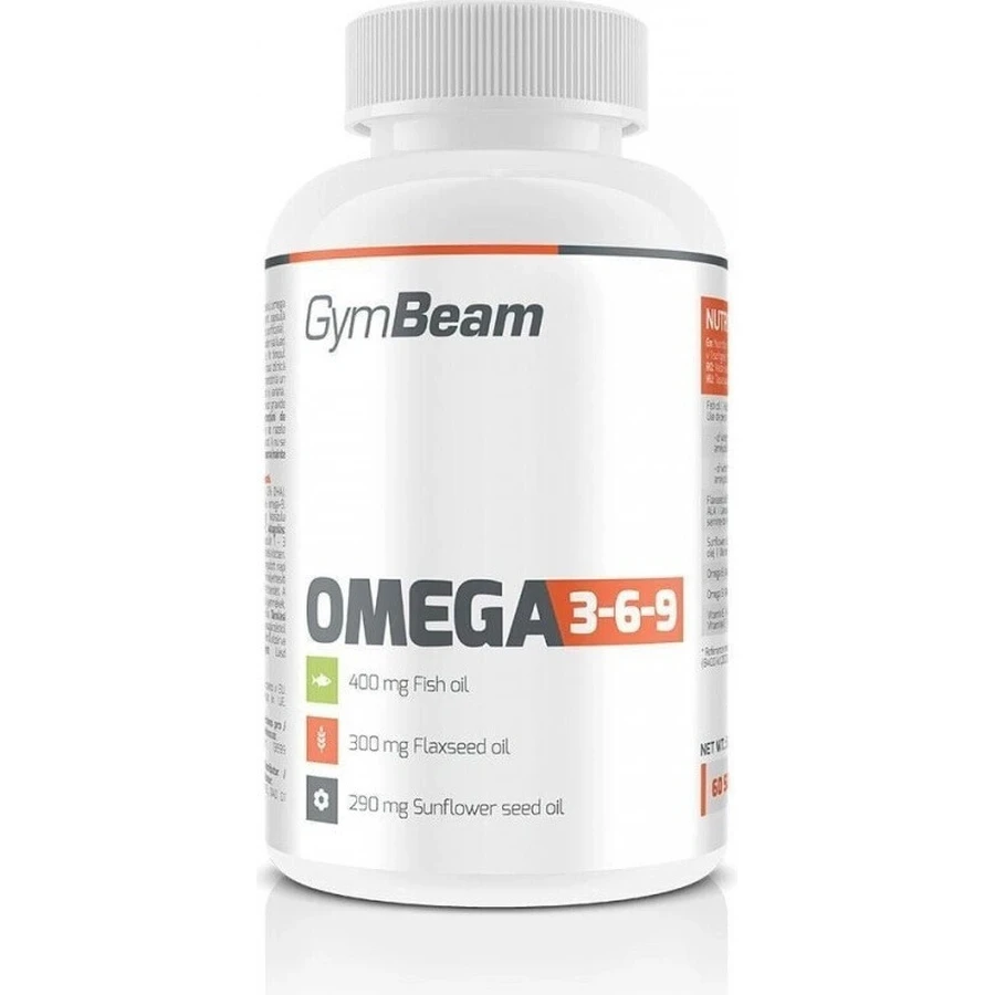 Gymbeam омега 3-6-9 неароматизированная 120 капсул 1×120 капсул неароматизированная: цены и характеристики