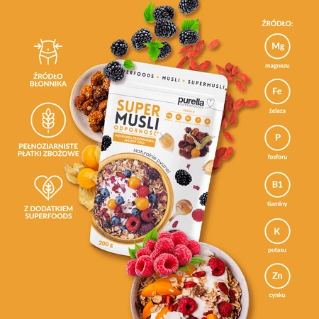 Пурелла Superfoods Super Musli Odporno, 200 г: ціни та характеристики