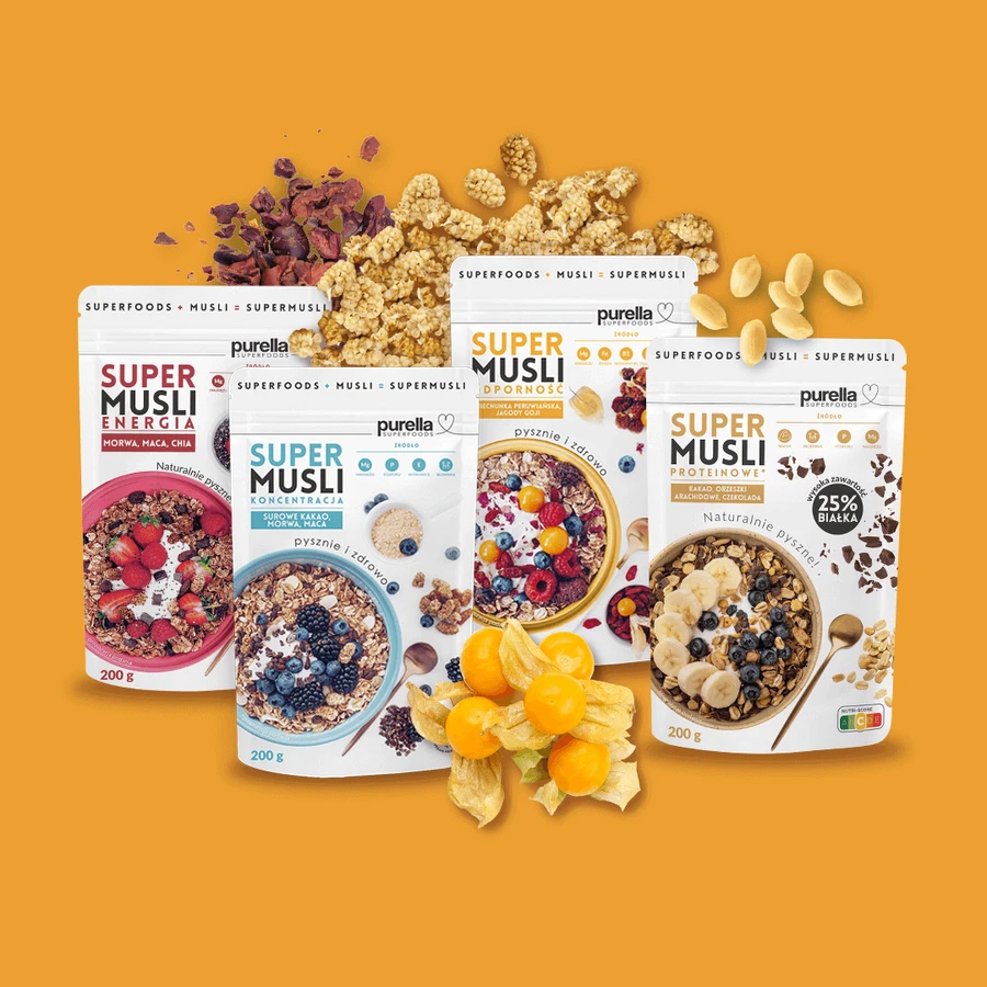 Пурелла Superfoods Super Musli Odporno, 200 г: ціни та характеристики