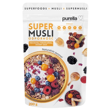 Пурелла Superfoods Super Musli Odporno, 200 г: ціни та характеристики