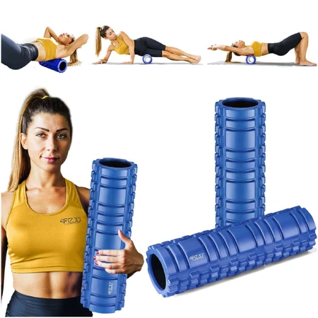 4Fizjo Crossfit Eva, ролик с шипами для масау, синий, 45 см: цены и характеристики