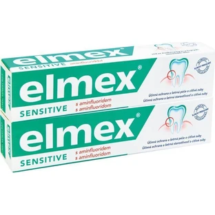 ELMEX Зубная паста Sensitive Duo 2×75 мл, зубная паста