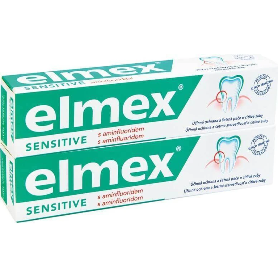ELMEX Зубная паста Sensitive Duo 2×75 мл, зубная паста: цены и характеристики