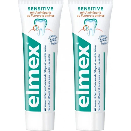ELMEX Зубная паста Sensitive Duo 2×75 мл, зубная паста: цены и характеристики