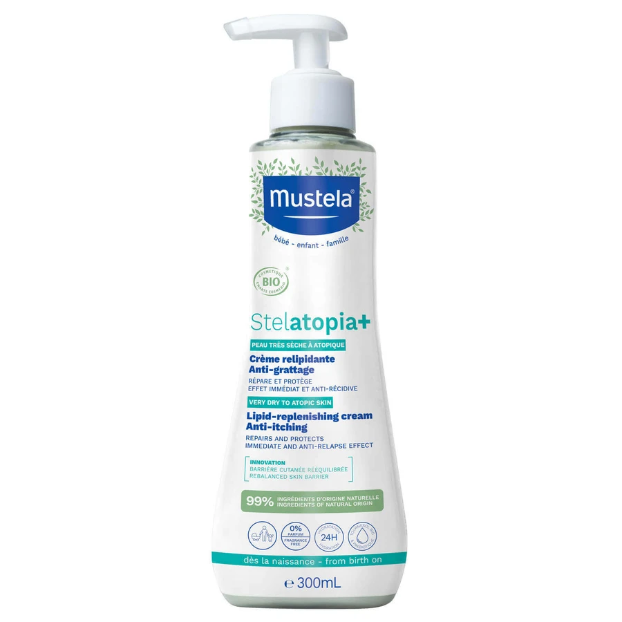 Mustela Stelatopia Lipid Replenishing Cream, 300 мл: ціни та характеристики