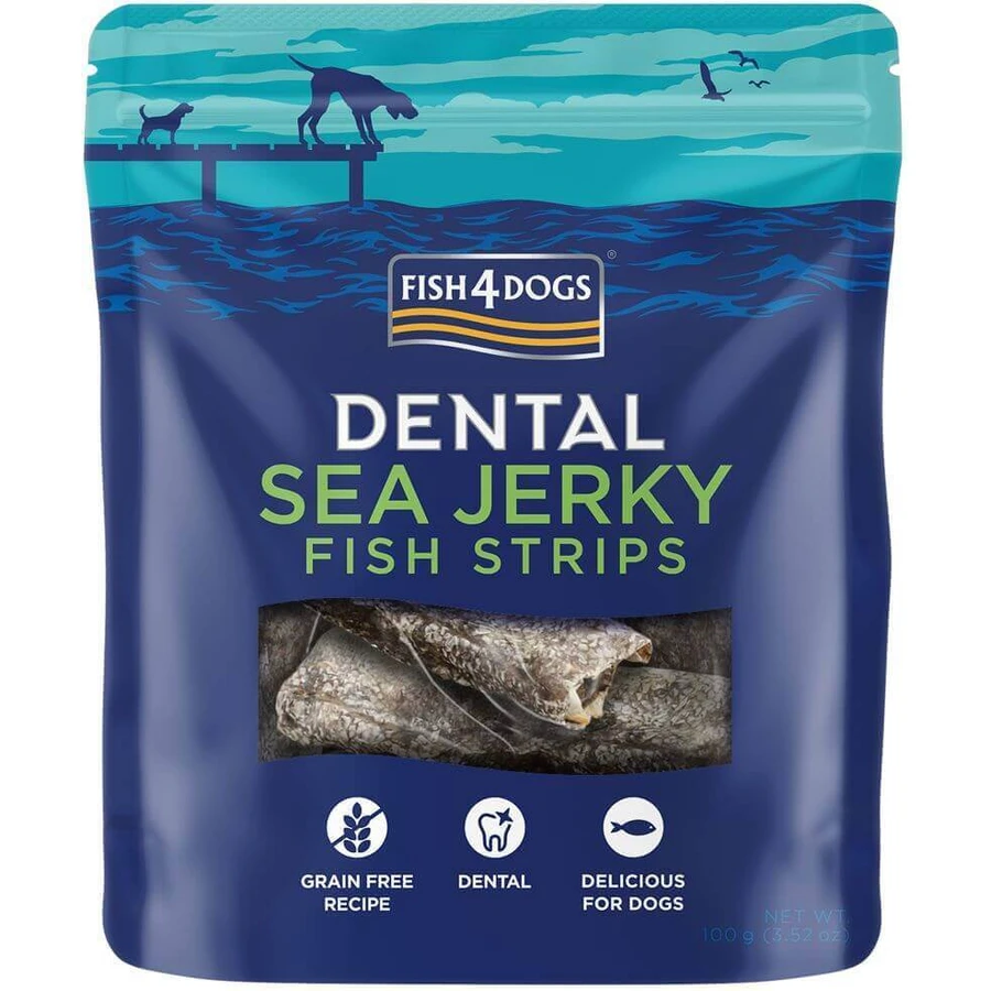 Fish4Dogs Зубные лакомства для собак морская рыба - удочки 100 г: цены и характеристики