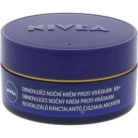 NIVEA 55+ проти зморшок 1×50 мл, відновлюючий нічний крем: ціни та характеристики