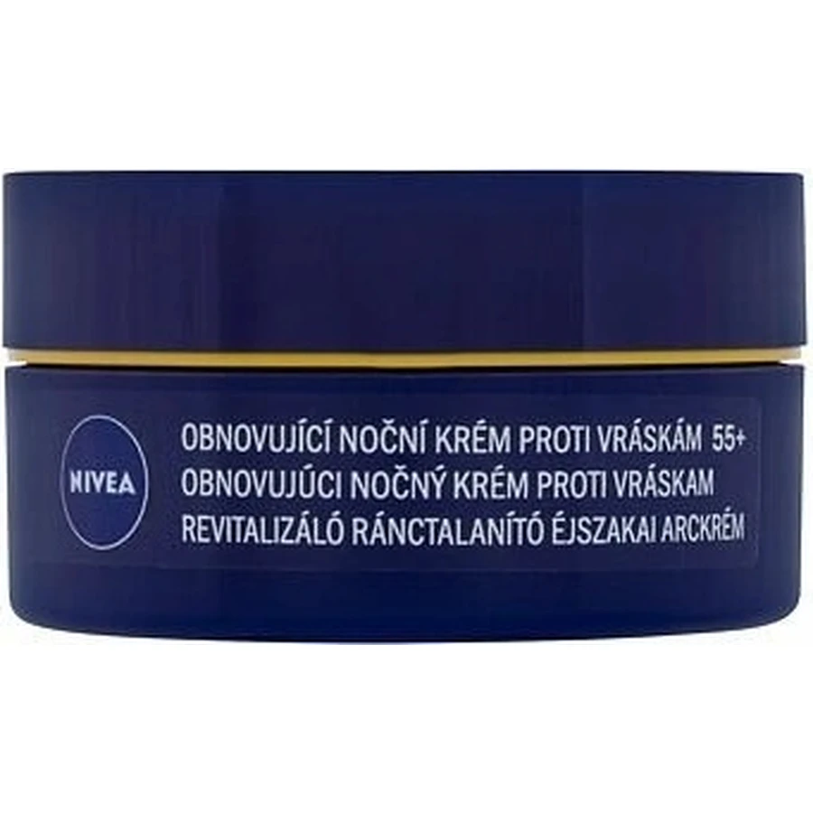 NIVEA 55+ проти зморшок 1×50 мл, відновлюючий нічний крем: ціни та характеристики