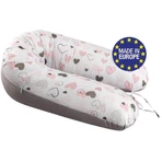 Подушка для кормления Bomimi ADOS 150x30, рука-сердце/серая: цены и характеристики