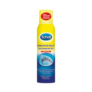Scholl, дезодорант для ніг 3в1, протигрибковий захист, 150 мл