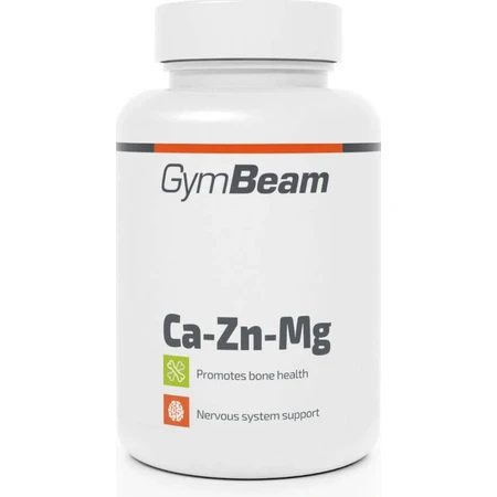 Gymbeam ca-zn-mg 60 tab 60tbl 1×60 таблетки без смаку: ціни та характеристики