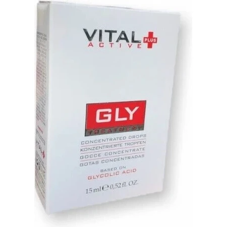 VITAL PLUS ACTIVE GLY 1×15 мл, концентровані краплі з гліколевою кислотою: ціни та характеристики