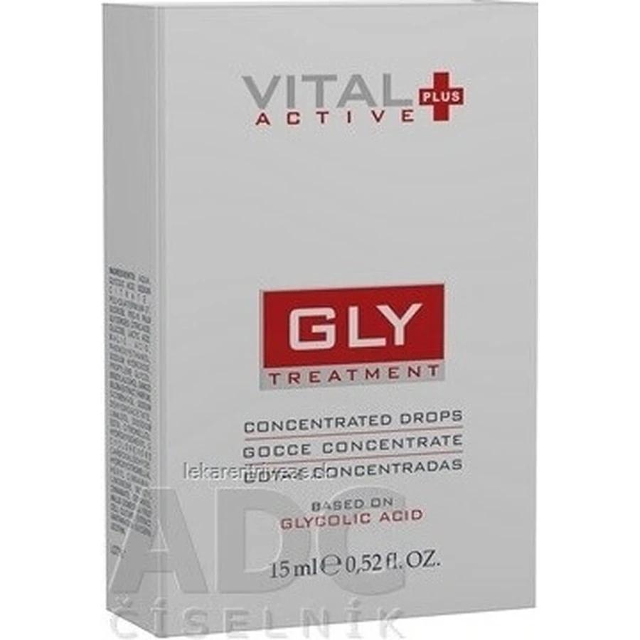 VITAL PLUS ACTIVE GLY 1×15 мл, концентровані краплі з гліколевою кислотою: ціни та характеристики