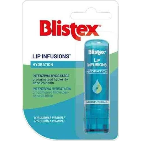 Blistex LIP INFUSIONS HYDRATION SPF 15 1×3,7 г, бальзам для губ: ціни та характеристики