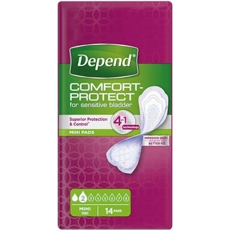 DEPEND MINI 1×14 шт, прокладки при недержании: цены и характеристики