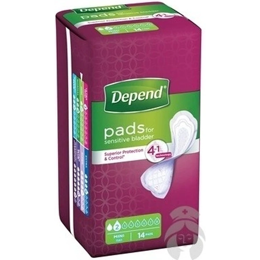 DEPEND MINI 1×14 шт, прокладки при недержании: цены и характеристики