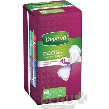 DEPEND MINI 1×14 шт, прокладки при недержании: цены и характеристики