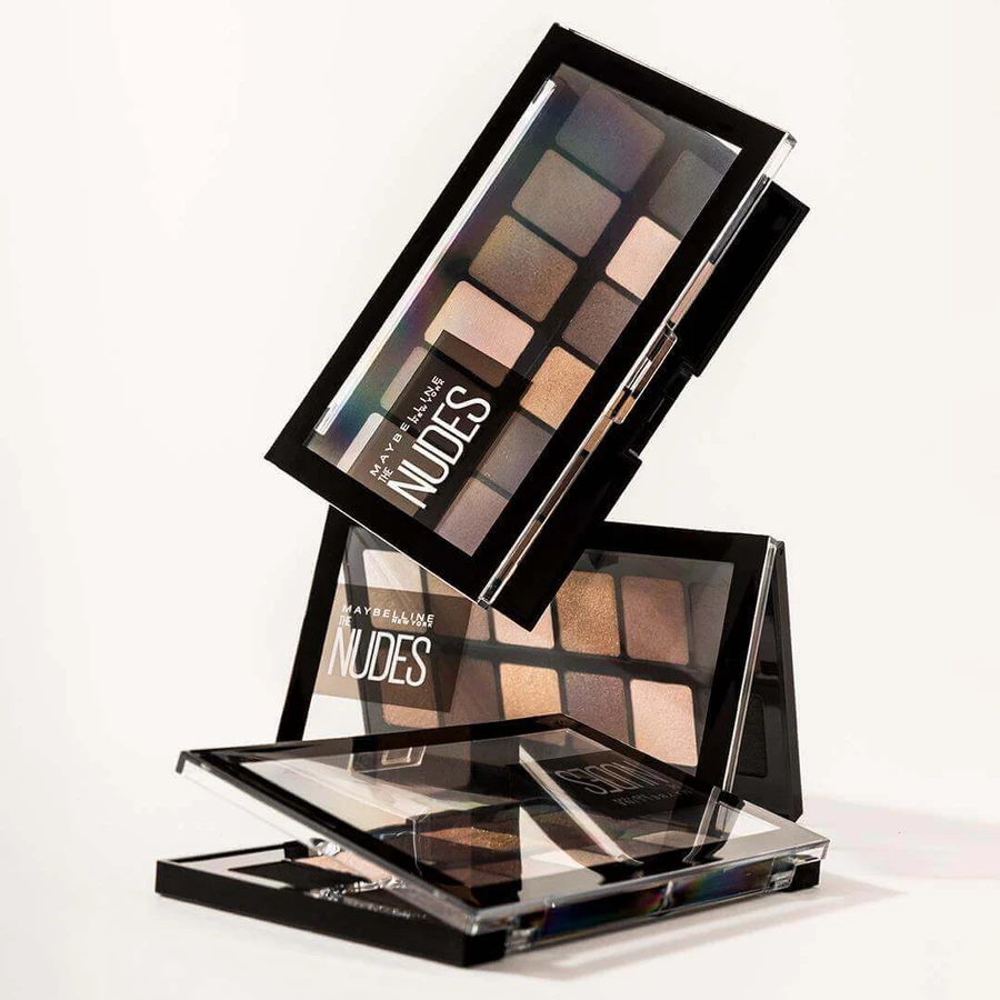 Maybelline The Nudes Палітра з 12 тіней для повік, 9,6 г: ціни та характеристики