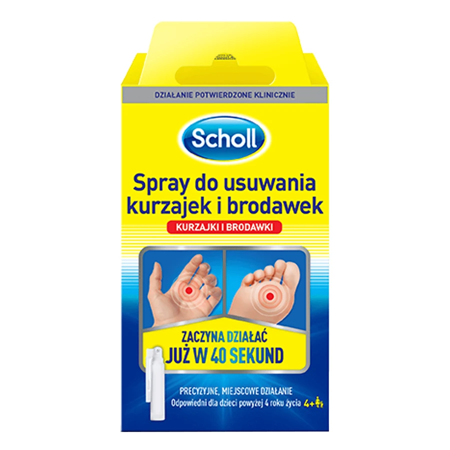 Scholl, спрей для удаления бородавок и наростов для детей старше 4 лет и взрослых, 80 мл: цены и характеристики