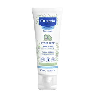 Mustela, Крем для обличчя Hydra Bebe, 40 мл