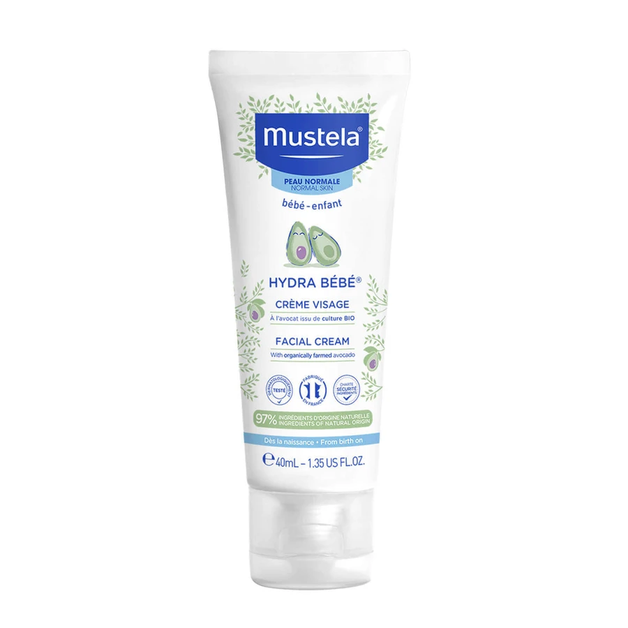 Mustela, Крем для обличчя Hydra Bebe, 40 мл: ціни та характеристики