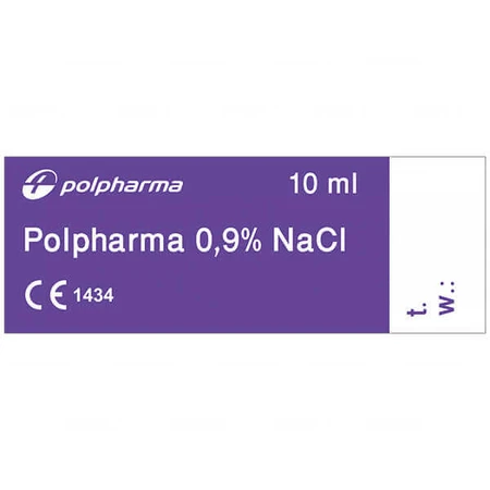 Polpharma 0,9% NaCl, розчин натрію хлориду, 10 мл по 100 ампул ЗНИЩЕНА УПАКОВКА: ціни та характеристики