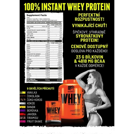 Extrifit 100% Whey Protein Соленая карамель 2000 г: цены и характеристики