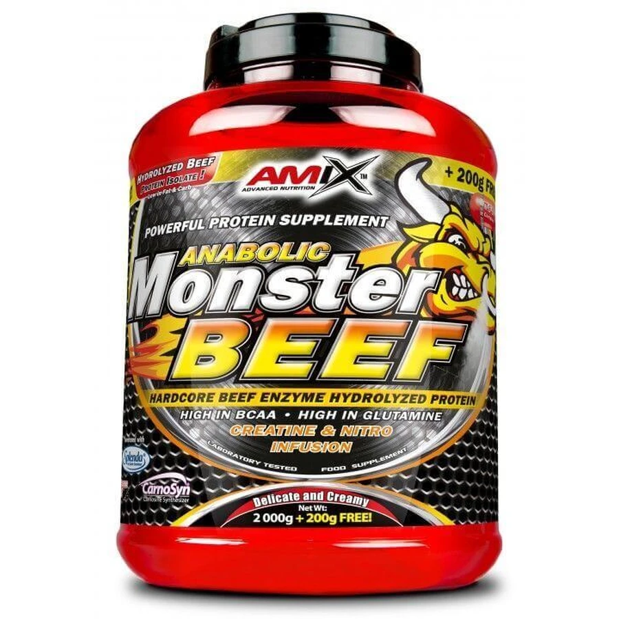Amix Anabolic Monster BEEF з 90% протеїну, шоколад. 2200 g: ціни та характеристики