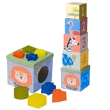 Игра для складывания и сортировки Саванна, +12 месяцев, Taf Toys