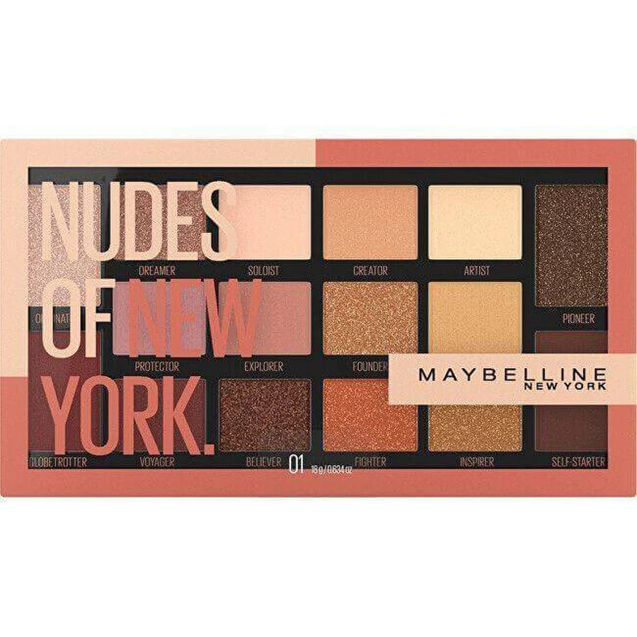 Maybelline New York NEW YORK City Mini Palette 430 Downtown Sunrise Палетка тіней для повік 18 г: ціни та характеристики