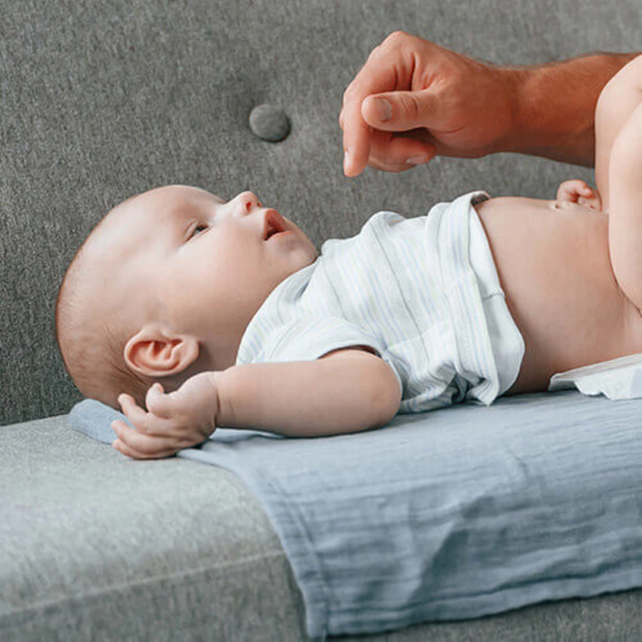 BabyOno, пелюшки тканинні, 100% бавовна, сині, 70 x 70 см, 3 шт.: ціни та характеристики