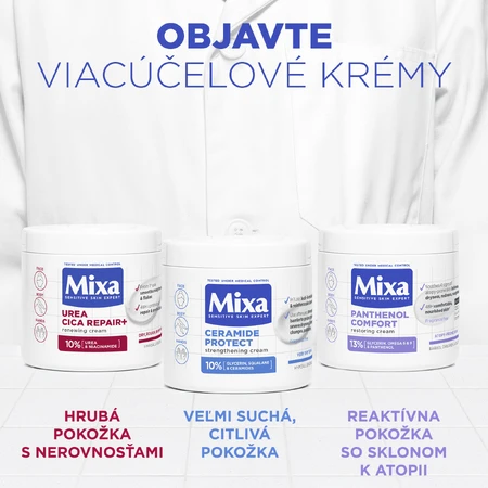 Mixa Пантенол Комфорт відновлюючий догляд для тіла також для шкіри, схильної до атопії, 400 мл: ціни та характеристики