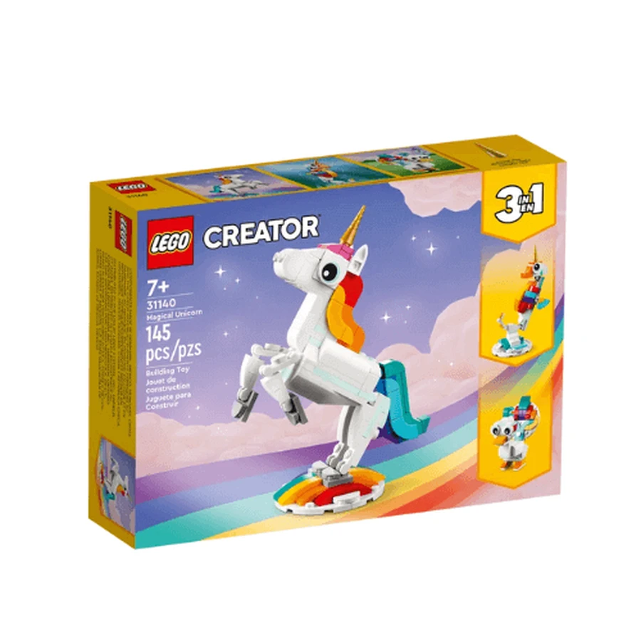 Чарівний конструктор Лего Єдиноріг, 7 років+, 31140, Lego: ціни та характеристики