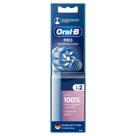 Oral-B Pro Sensitive Clean, сменные щетинки для электрической зубной щетки, 2 штуки: цены и характеристики