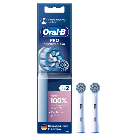 Oral-B Pro Sensitive Clean, сменные щетинки для электрической зубной щетки, 2 штуки: цены и характеристики