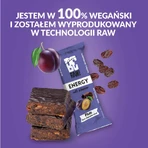BeRAW! Energy, енергетичний батончик, лакриця, чорний шоколад, 40 г: ціни та характеристики