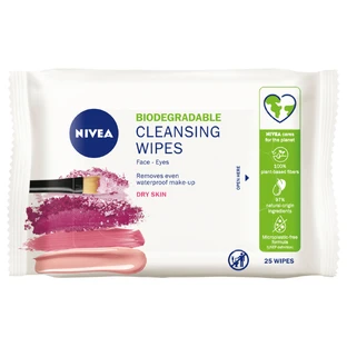 Nivea Біорозкладні серветки з агави Демакіяу, 25 шт.