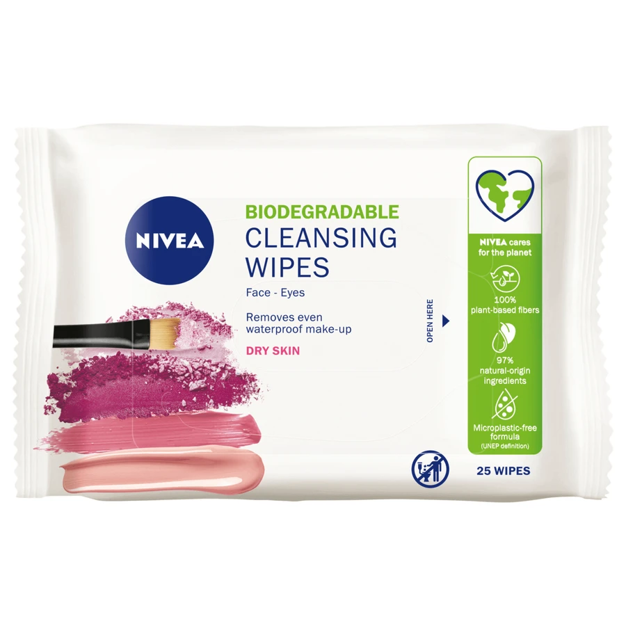 Nivea Біорозкладні серветки з агави Демакіяу, 25 шт.: ціни та характеристики