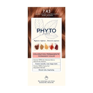 Phyto Color, краска для волос, 7,43 медное золото, 1 шт.