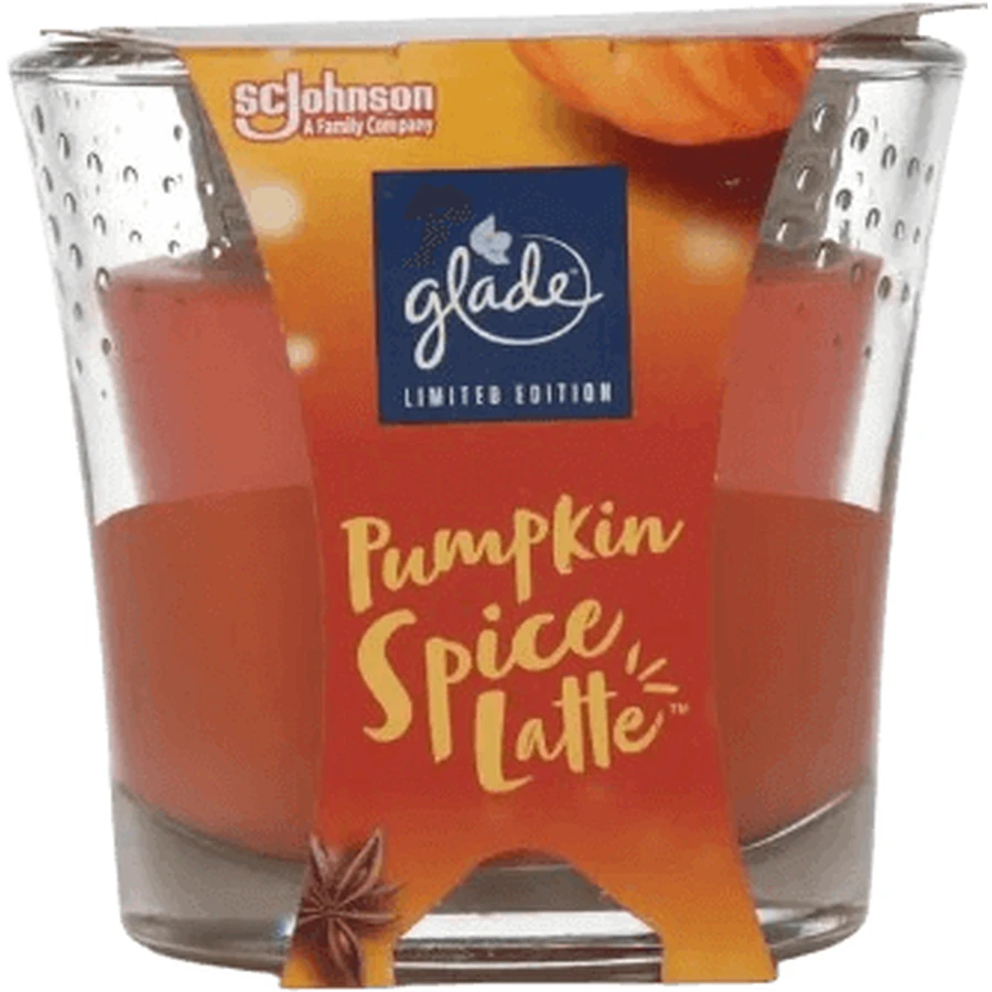 Glade Pumpkin Spice Latte, ароматическая свеча 112 г: цены и характеристики