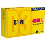 Herbapol Lab D3 Vit 4000 МО, 60 капсул