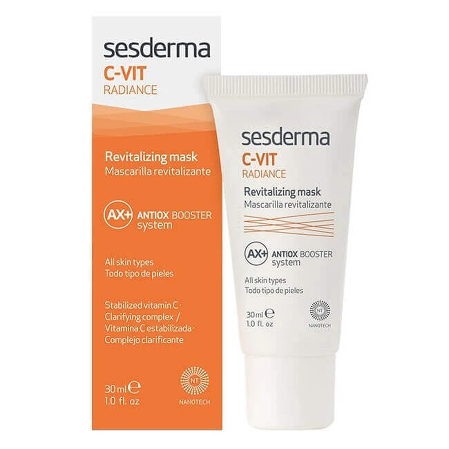 Sesderma C-Vit Radiance Відновлююча маска для обличчя 30 мл: ціни та характеристики